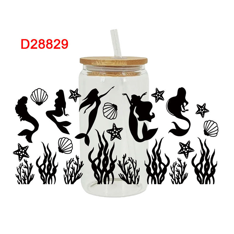 Wholesale UV Transfer Paste Glass Crystal Label Crystal Paste 16OZ UV DTF WRAPS