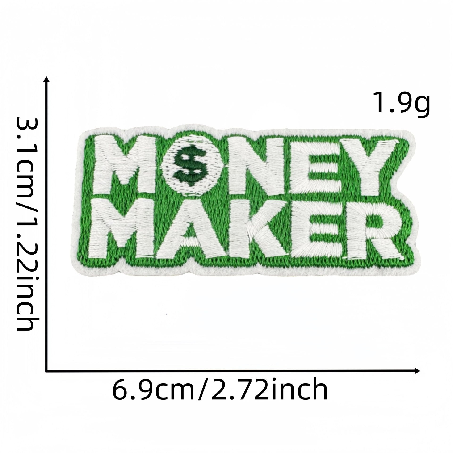Wholesale Cartoon money banknotes Embroidery DIY Patches