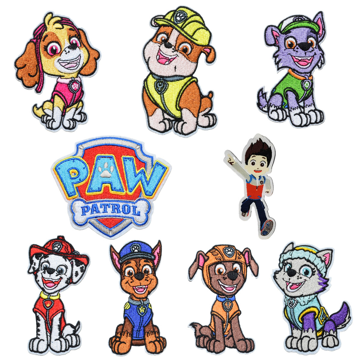 Wholesale Cute Puppy Embroidery Patches 23 Styles Cartoon Cloth Patch Set For Clothing Bags Towels Kids DIY Repair Decor Chic Fashion Accessory