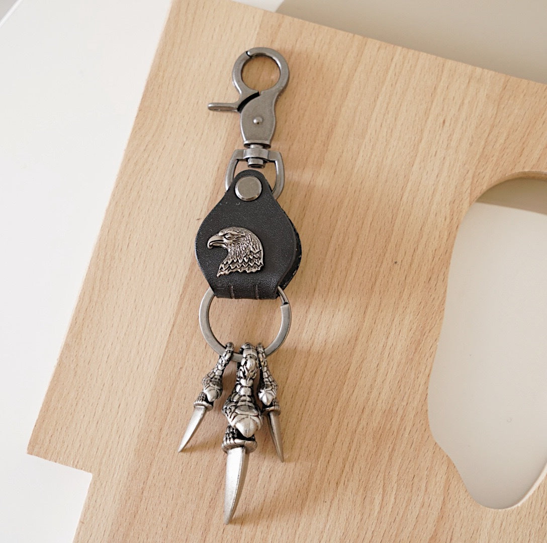 Wholesale Cowhide Zinc Alloy Eagle Dagger Metal Key Hooks