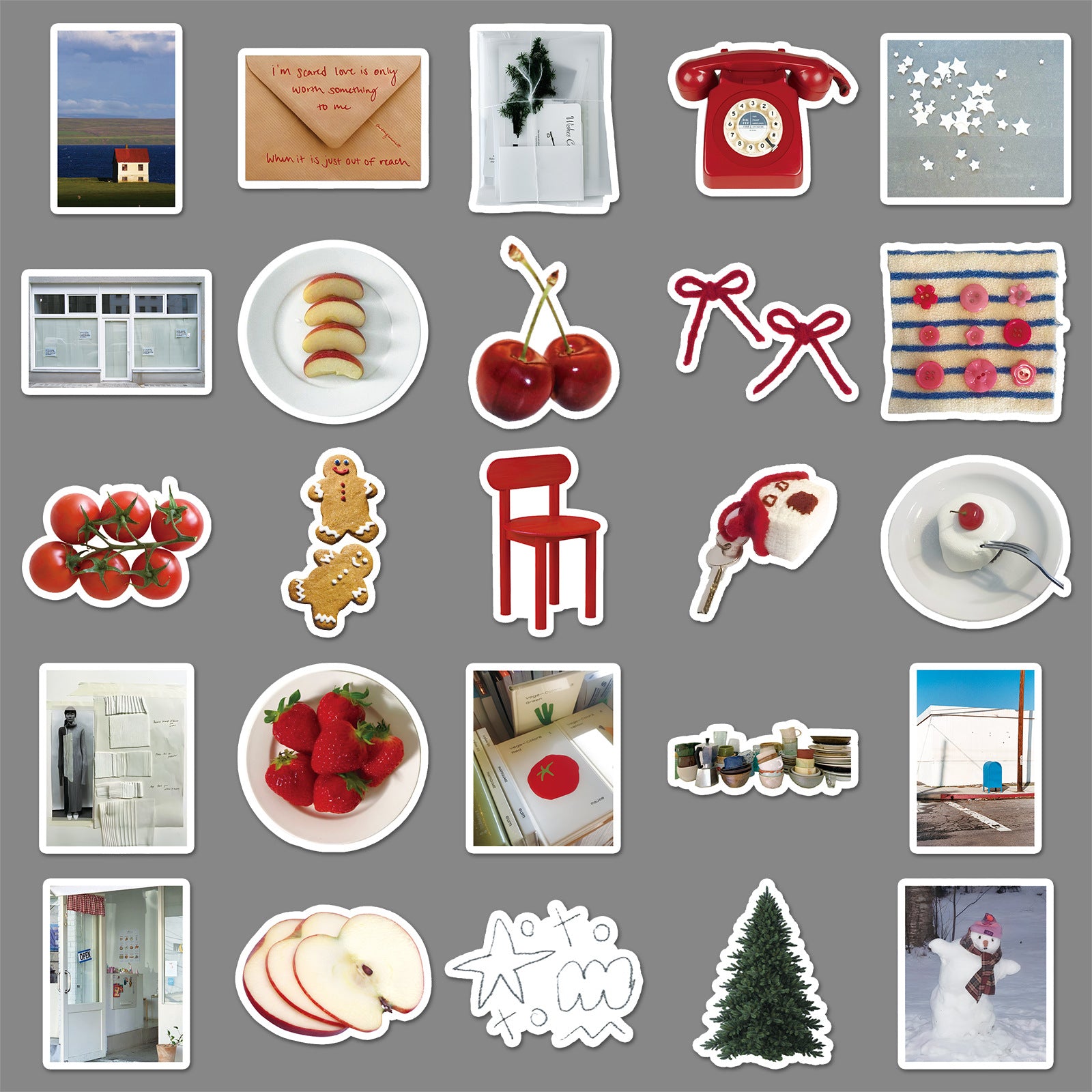 Wholesale 50pcs Daily Life Handbook Series Stickers