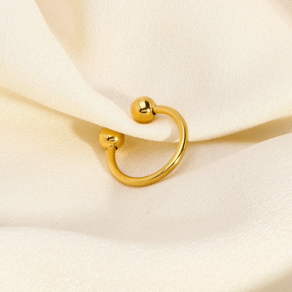 Wholesale 18K Gold Stainless Steel Ring