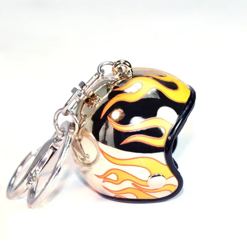 Wholesale Colorful Flame Series Keychain Pendant Car Doll Accessories