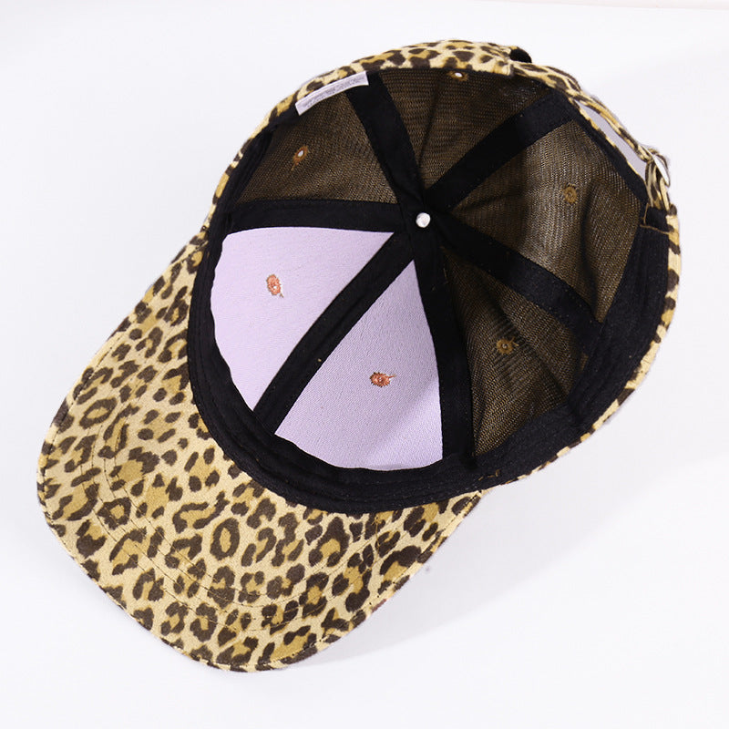 Wholesale Cotton Leopard Baseball Cap