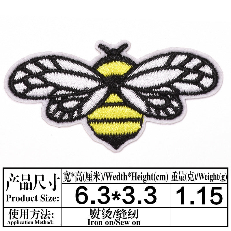 Wholesale Felt Cartoon Iron On Patches Set Of 13 For Jeans DIY Accessory