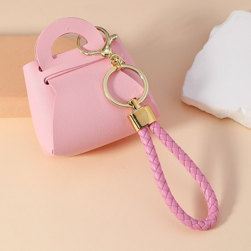 Wholesale New Simple Coin Purse Keychain