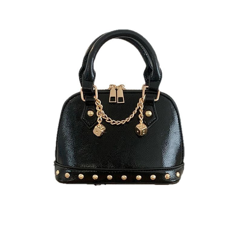 Wholesale Champagne gold shell bag fashionable shoulder crossbody bag