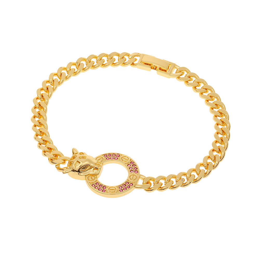 Wholesale Creative Vintage Leopard Bracelet