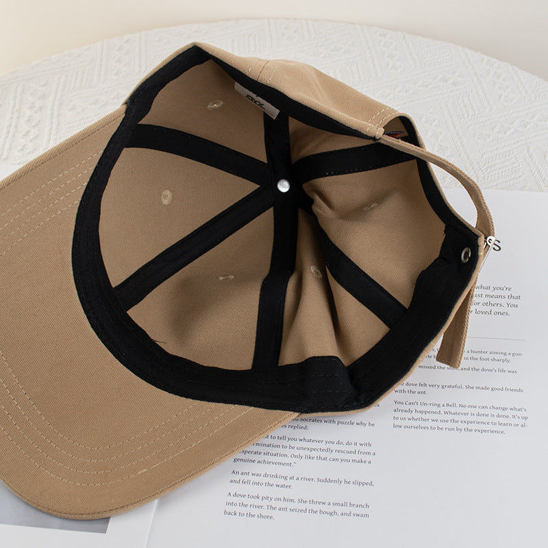 Wholesale  Simple Solid Color Baseball Cap Shown Face Small Cap Outdoor