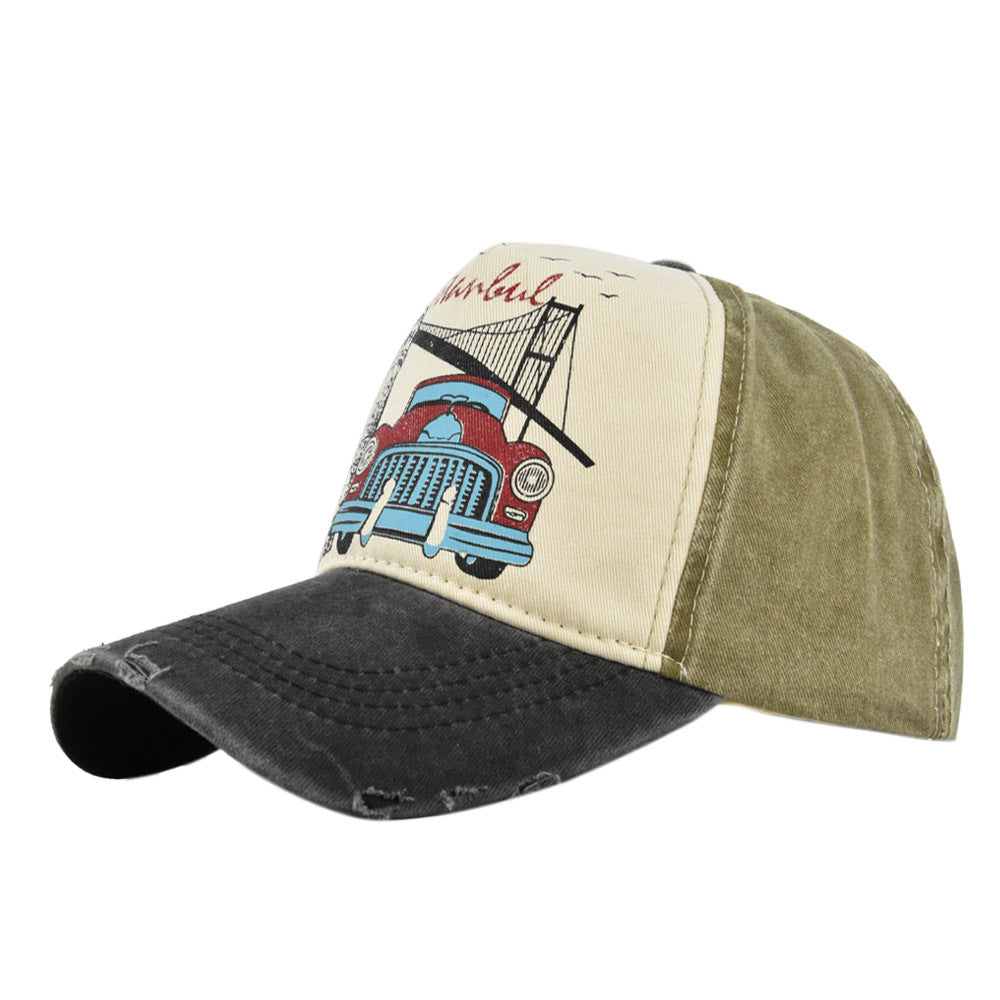 Gorra de béisbol de bordado tridimensional de algodón al algodón al por mayor