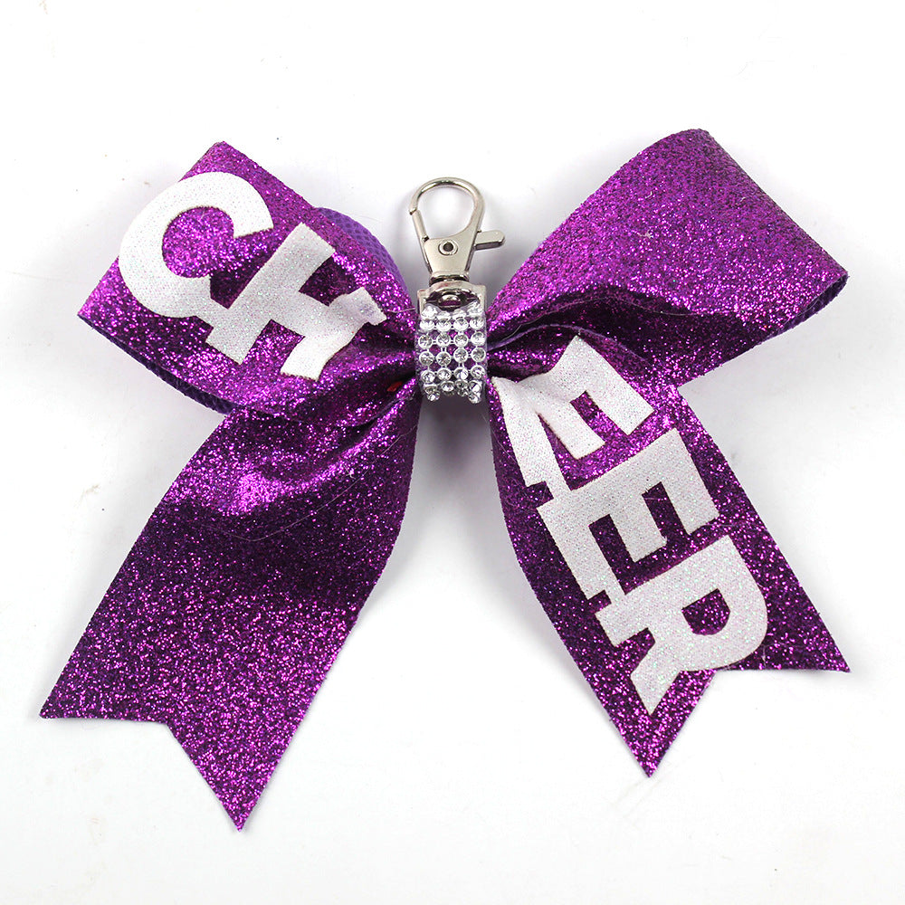 Wholesale 5pcs Cheerleading Shiny Fashion Accessories Keychains