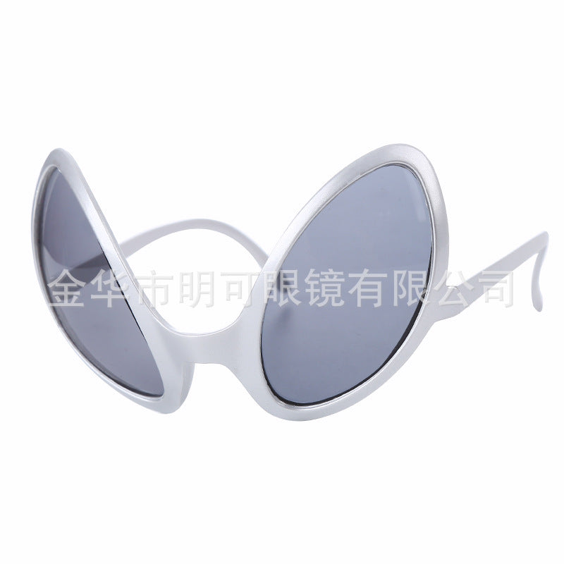 Wholesale Halloween Party Alien Antenna Funny Headband Green Fly Glasses