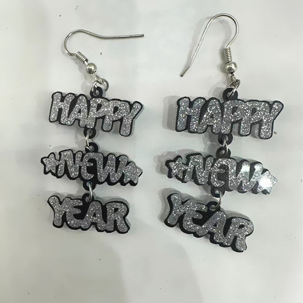 Wholesale fireworks 2026 sparkling Acrylic Earrings