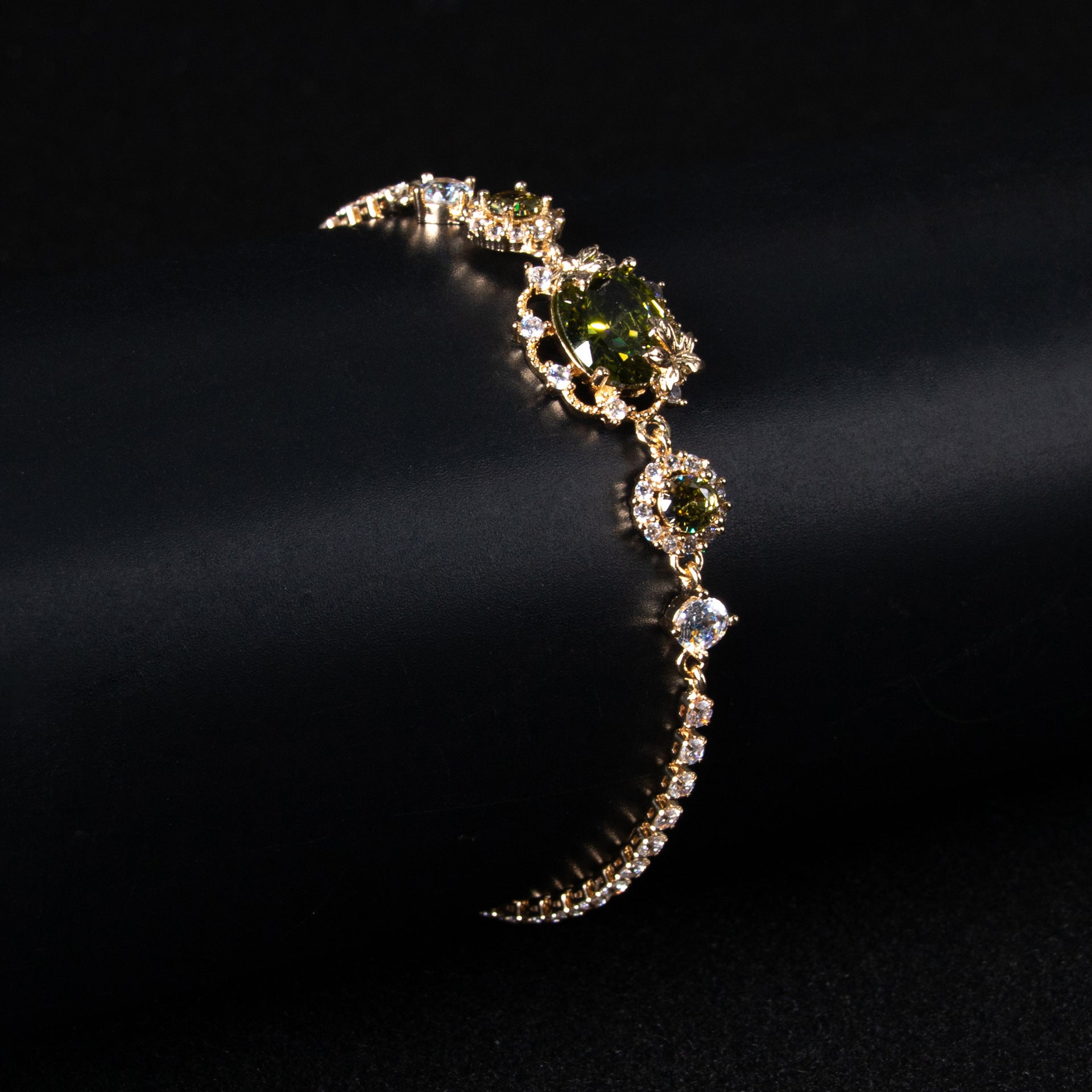 Wholesale Fashionable colorful zircon bracelet