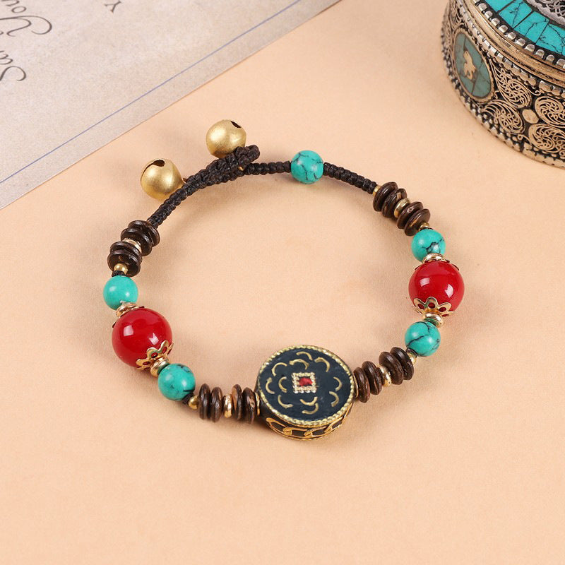 Wholesale New Chinese Ethnic Style Tibetan Nepalese Vintage Bracelet