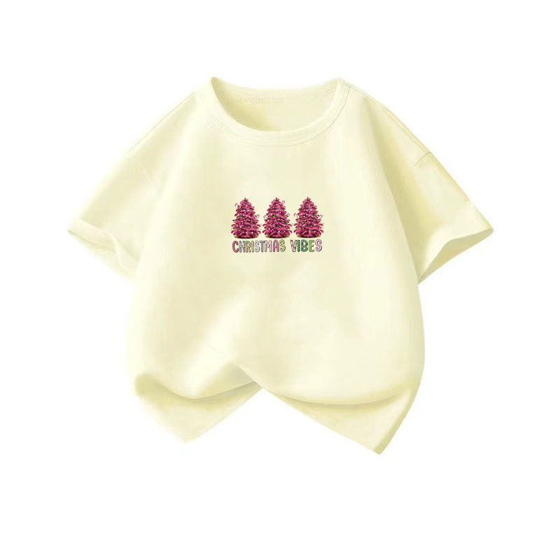 Wholesale 5pcs/pack Pink Christmas Heat Transfer Printing UV DTF Ready to Press Transfers Wraps