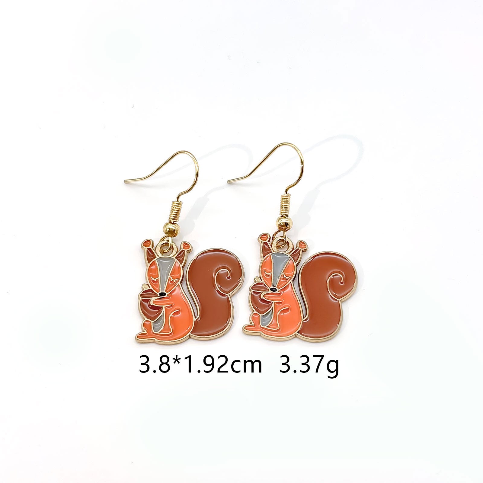 Wholesale Thanksgiving Earrings With Cartoon  Maple Leaf Sunflower Pumpkin Design Zinc Alloy Fall Harvest Jewelry Accessory For Parties