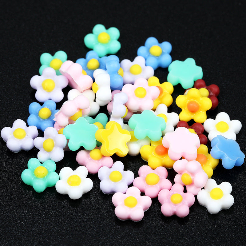 Wholesale 200PCS/PACK Mini Resin Accessories Rose Cherry Blossom Nail Art Jewelry Beads