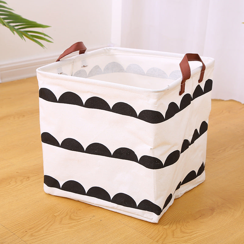 Wholesale Canvas Square Toy Storage Bags