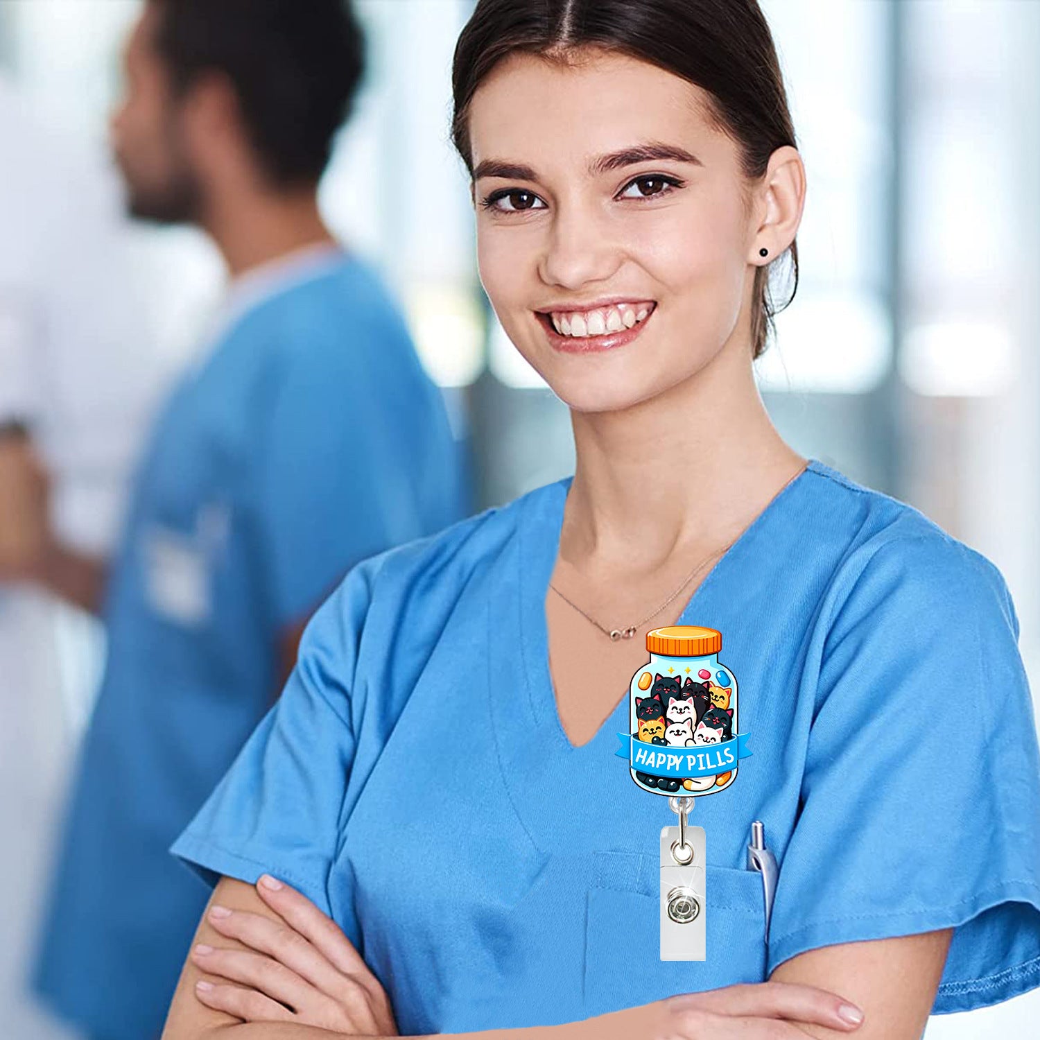 Wholesale Acrylic rotatable doctor' s easy pull buckle