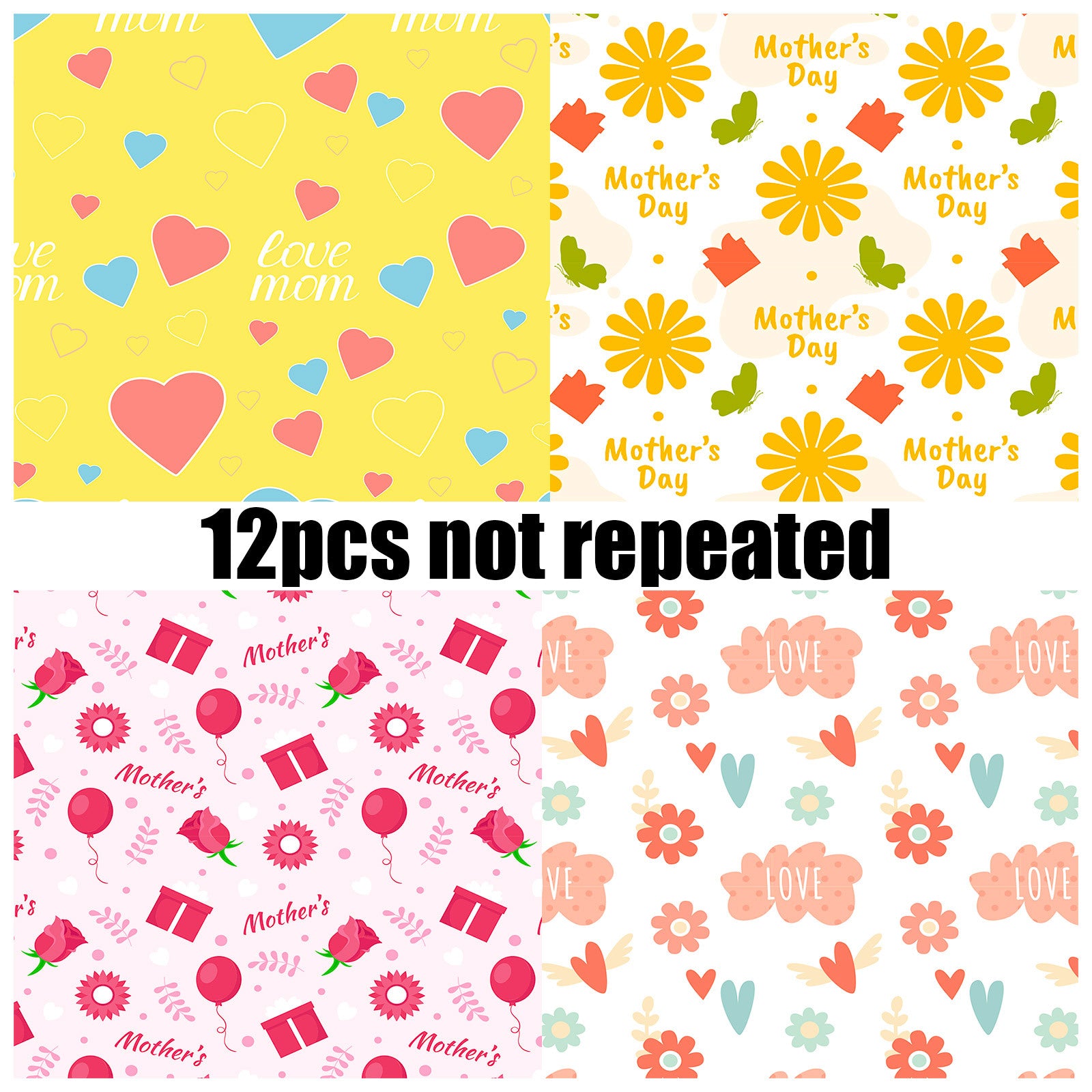 Wholesale Mother's Day Handmade Ledger DIY Material Paper