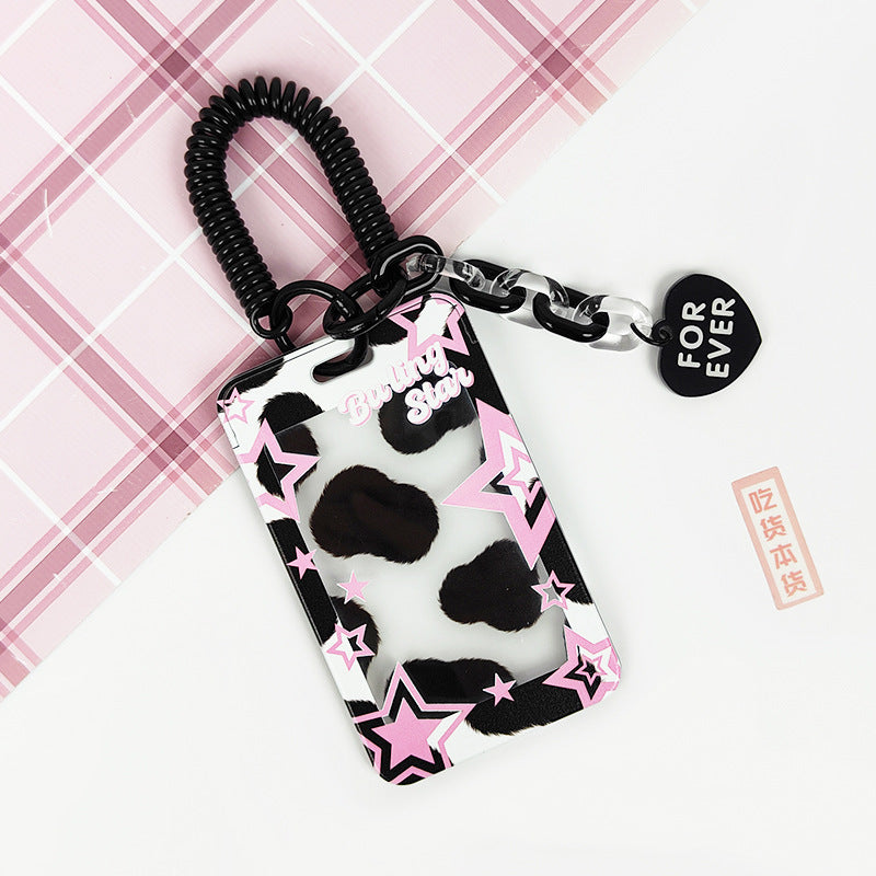 Wholesale Pull-out Card Holder Acrylic Embossed Protective Cover