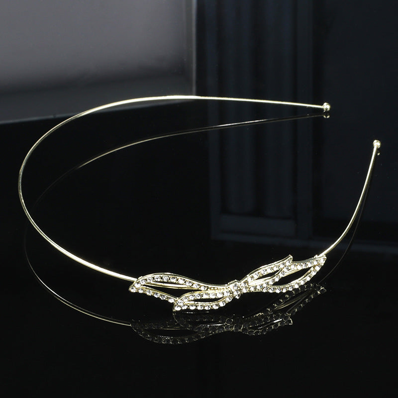 Wholesale Korean style high-end niche leaf flower headband