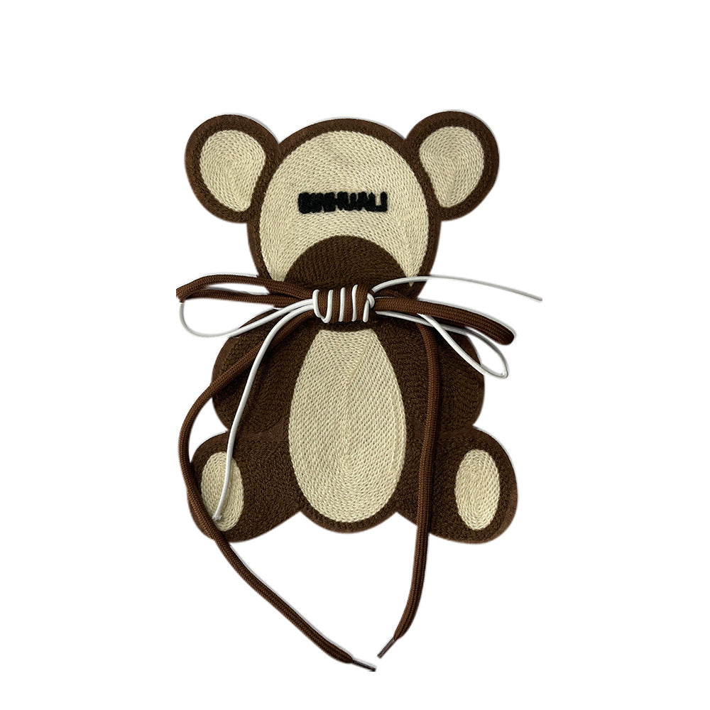 Wholesale Trendy Embroidered Cartoon Bear Rabbit Patch For DIY Coat Decoration Resale