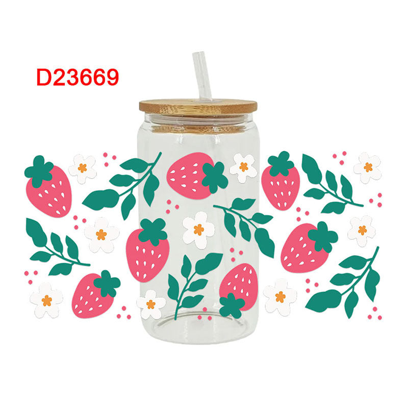 Wholesale UV Transfer Paste Glass Crystal Label Crystal Paste 16OZ UV DTF WRAPS