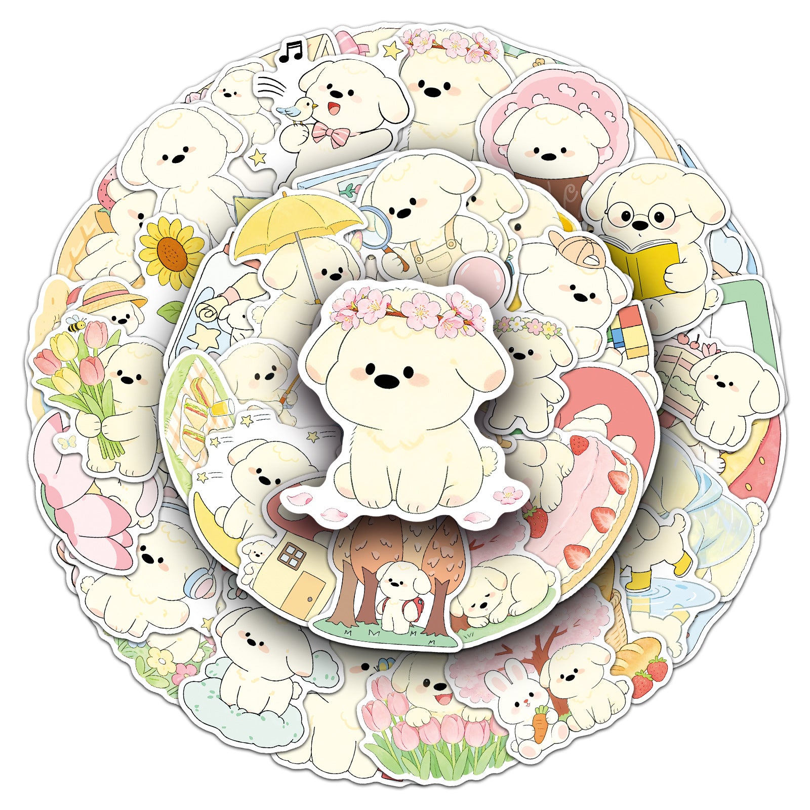 Wholesale cute cartoon Sticker Waterproof Vinyl Stickers OLY Exclusive