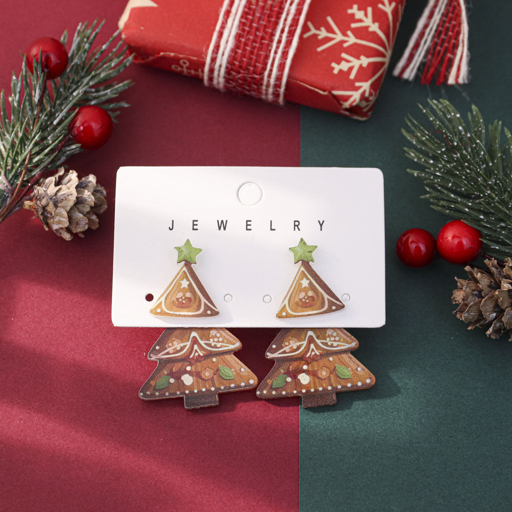 Wholesale Christmas Acrylic Earrings