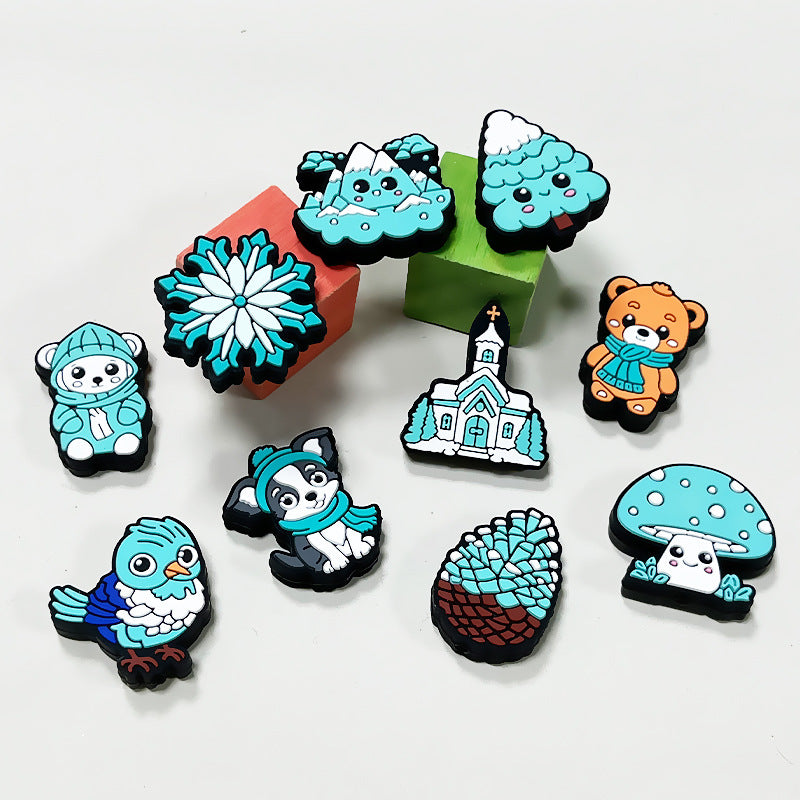 Wholesale 10pcs/packBeads Silicone Drops Beads Jewelry Beads