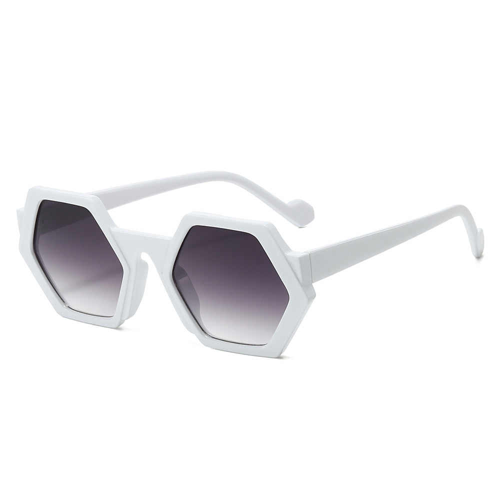Wholesale Fashionable Polygonal Versatile Men's and Women's Modern Sunglasses