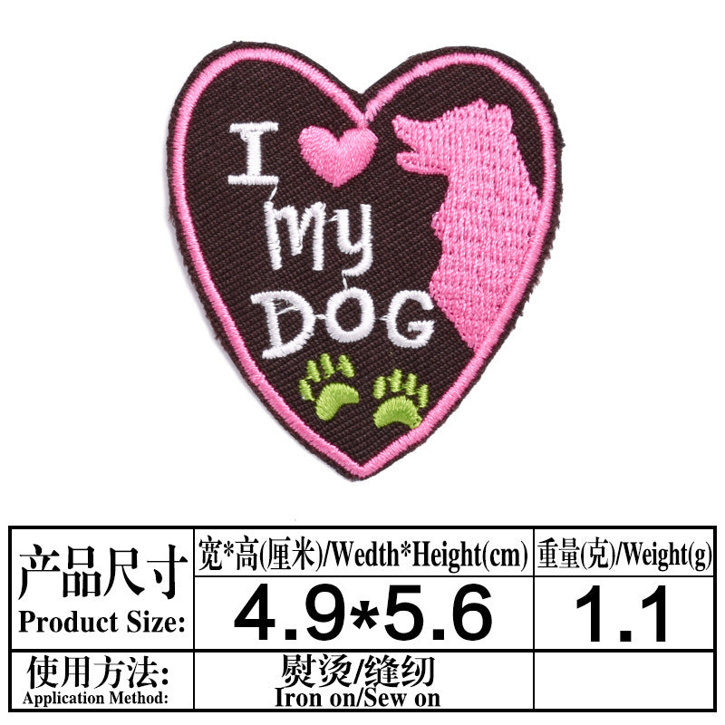 Wholesale Embroidered Cloth Cartoon Patches Set Of 8 Decorative Sew On Accent For Clothing