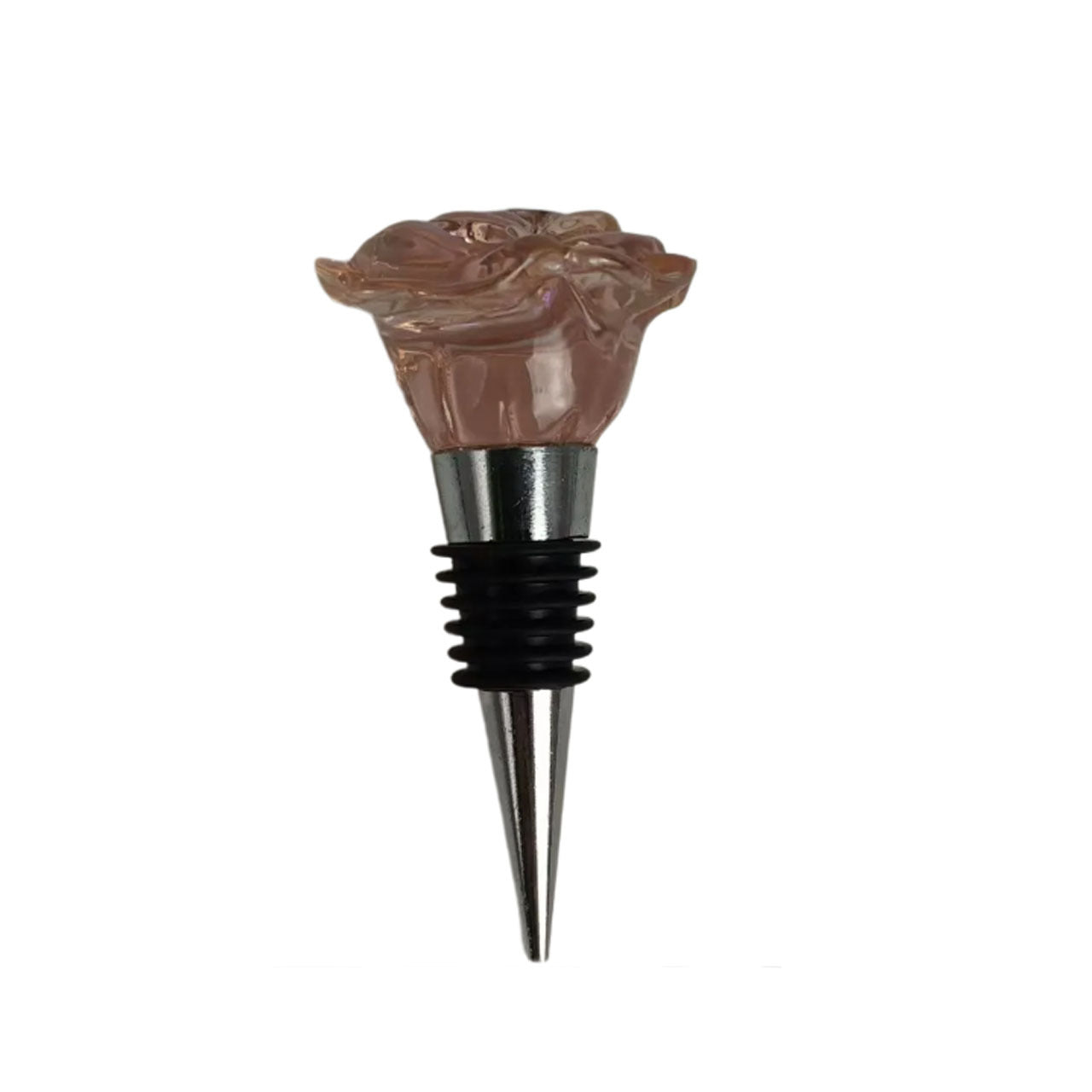 Wholesale Red wine stopper rose wine bottle stopper silicone bottle stopper