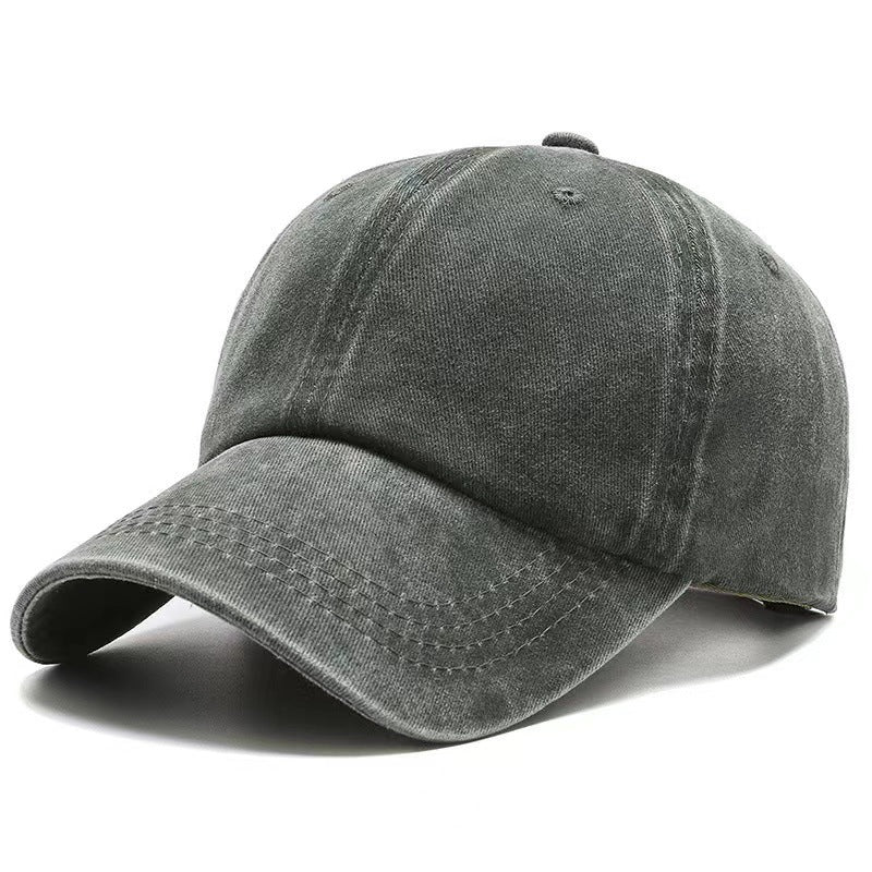 Wholesale washed denim hat old baseball cap men's and women's summer outdoor personality cap