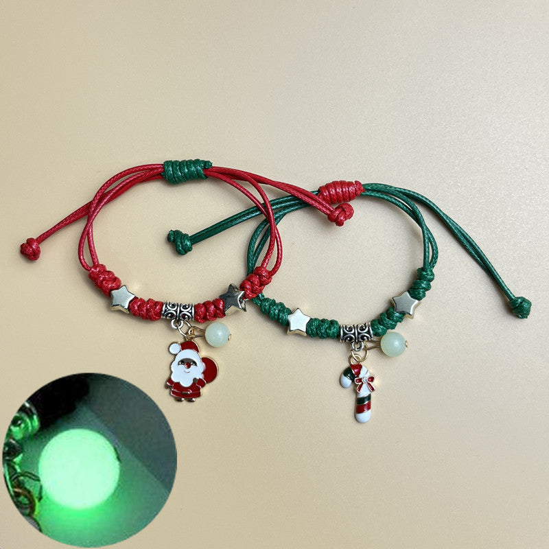 Wholesale Glow in The Dark Christmas Bracelets