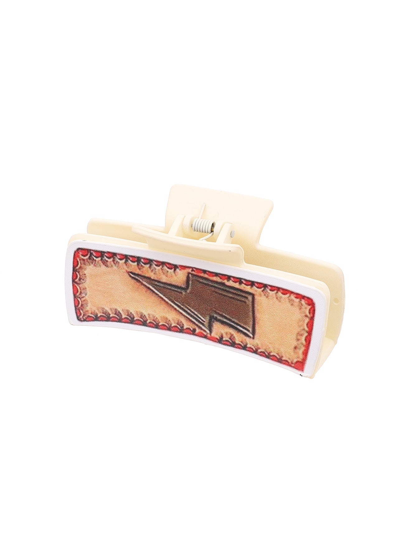 Wholesale Western Wind Denim Wind Sunflower Leather Hairpin Women's Shark Clip Grab Clip