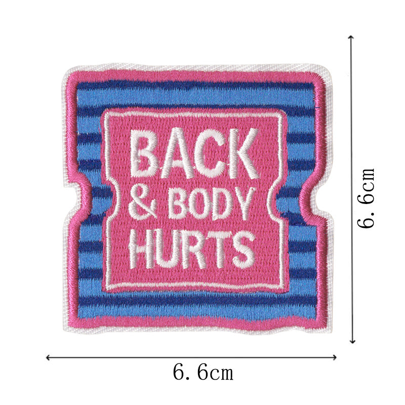 Wholesale Colorful cute cartoon duck embroidery DIY Patches