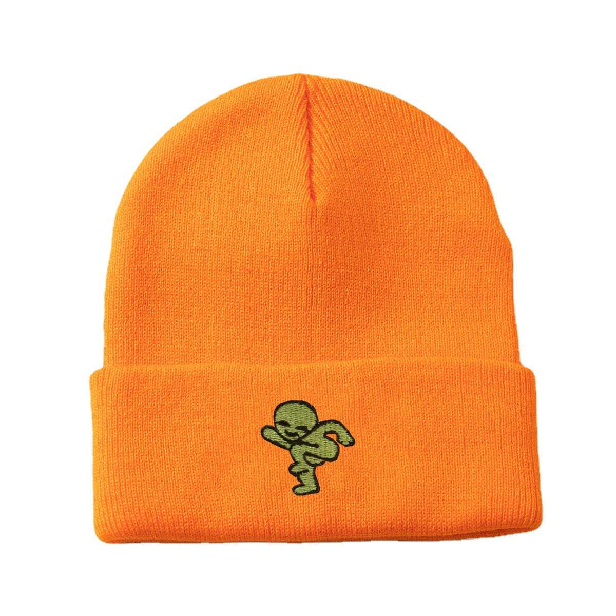 Wholesale Embroidered Alien Acrylic Knitted Hat