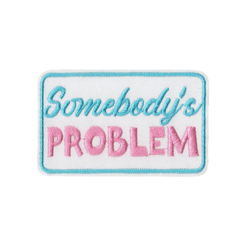 Wholesale Bar main picture denim embroidery patch  patch