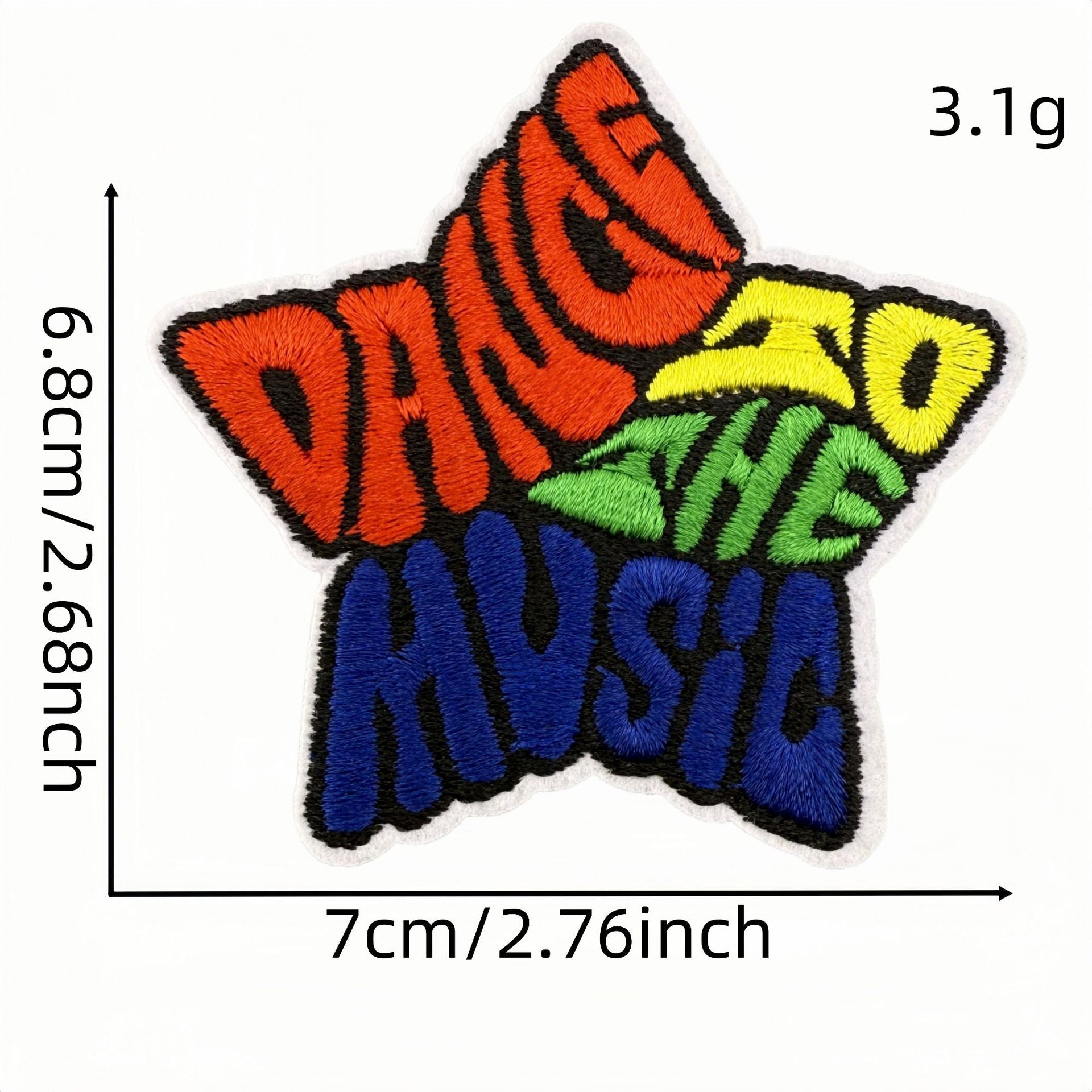 Wholesale Colorful Graffiti Cartoon Ballet Dance Girl DIY Patches