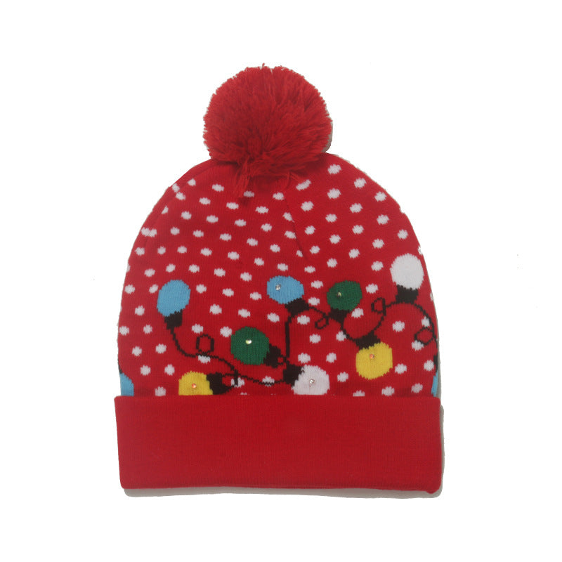 Wholesale Christmas Snowman Reindeer Christmas Tree Knit Hat