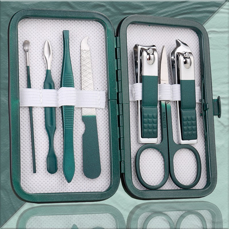 Wholesale Emerald Green Nail Clippers Complete Set