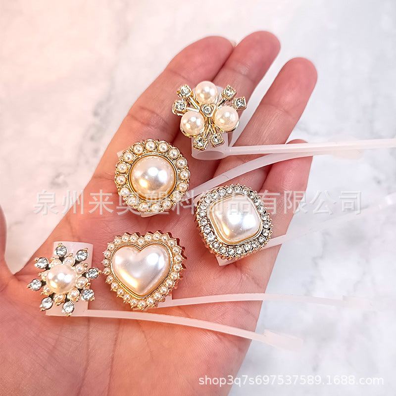 Wholesale  10pcs Acrylic Pearl Dust Cap Soft Rubber Straw Cover Cartoon Silicone Dust Cap Cup Accessories