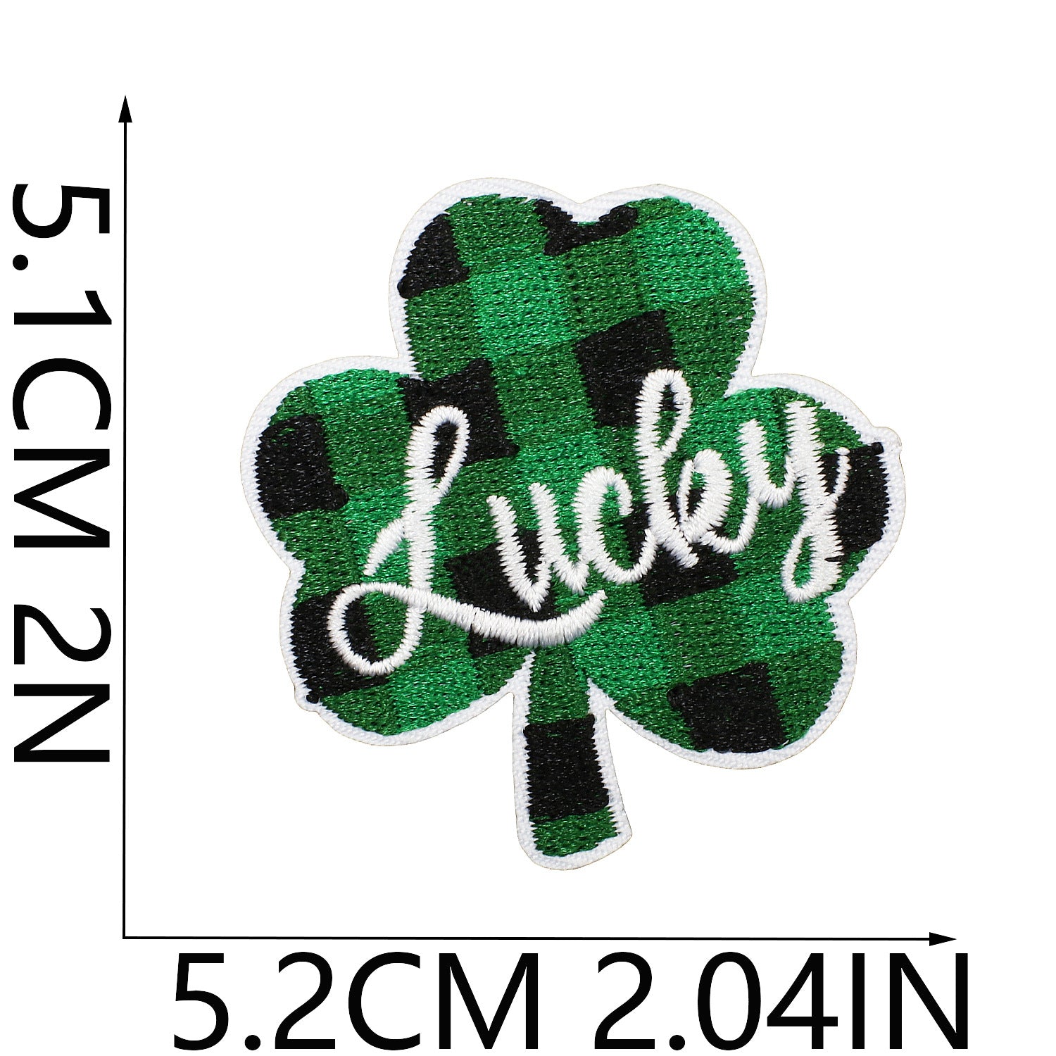 Wholesale St.  Patrick' s Day Rainbow Beer Clover Embroidery DIY Patches