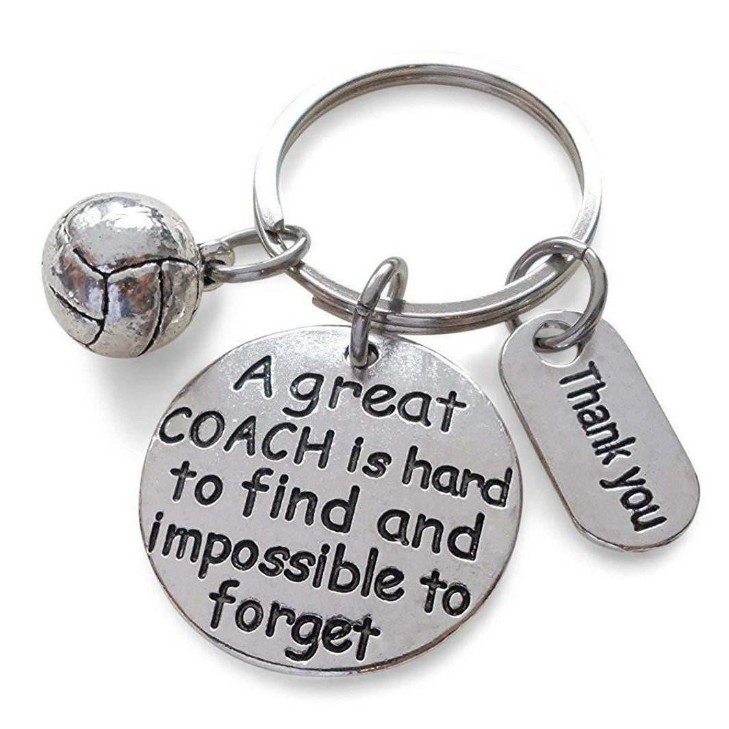 Wholesale Thank You Coach Teacher Football Basketball Volleyball Baseball Keychain