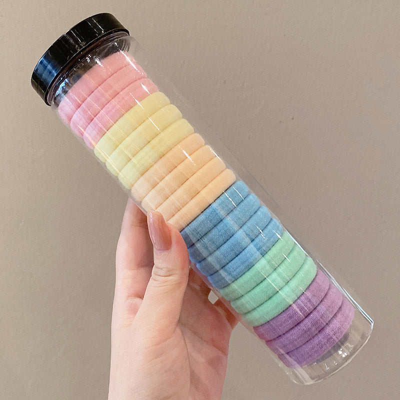 Wholesale Simple Handmade Rubber Band Plush Hair Rope