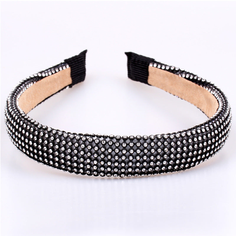 Wholesale Baroque Sponge Rhinestone Hair Accessories Headbands