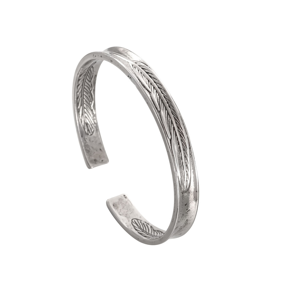 Wholesale Vintage Alloy Fashion Feather Bracelet